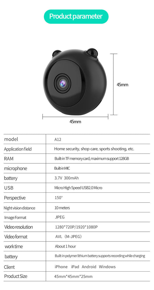 a9 mini camera